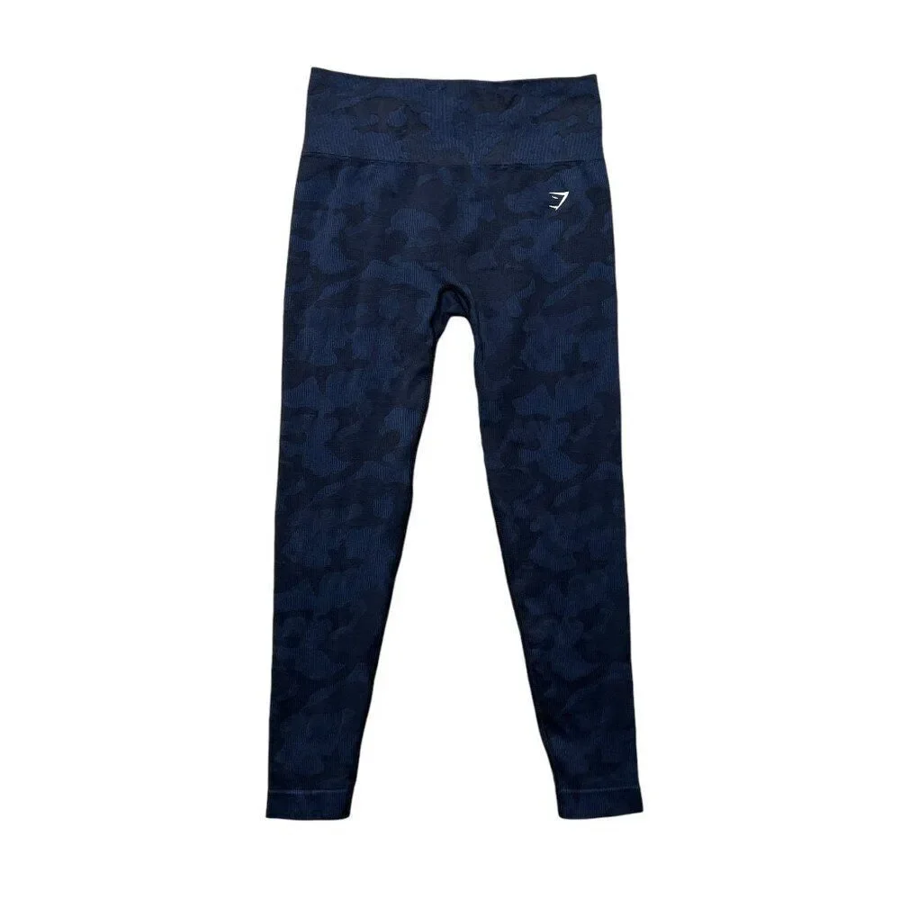 Gymshark Women's Adapt Camo Seamless Ribbed Leggings